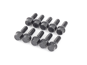 Wheel Bolt for BMW, MINI - 12x1.50 - Black - fits most BMWs (see list)