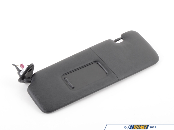 Genuine BMW Sun Visor With Mirror - Left - Black - E88, E93 51167139449