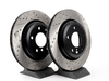 StopTech Cross-Drilled & Slotted Brake Rotors - Rear - E46 330i 330Ci 330xi (pair) - (NO LONGER AVAILABLE) 34201166073CDS View 1