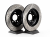 StopTech Cross-Drilled & Slotted Brake Rotors - Rear - E46 330i 330Ci 330xi (pair) - (NO LONGER AVAILABLE) 34201166073CDS View 2