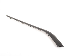 Genuine BMW F3X F8X Accent Molding, Front Right - Schwarz Hochgl.