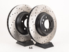 StopTech Cross-Drilled Brake Rotors - Front - E9X 335i/335Xi (pair) - (NO LONGER AVAILABLE) 34116770729CD View 3