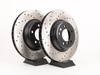 StopTech Cross-Drilled Brake Rotors - Front - E9X 335i/335Xi (pair) - (NO LONGER AVAILABLE) 34116770729CD View 1