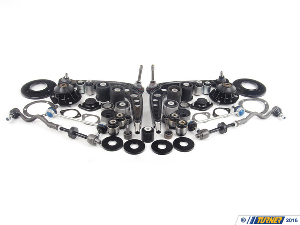 Packaged by Turner Front And Rear Suspension Refresh Kit - BMW E36 M3 S50 E36S50FRSRKT