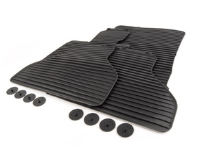 Genuine BMW Rubber Floor Mats - E70 X5. E71 X6