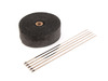 Prosport Performance Prosport Fiberglass Exhaust Wrap - Black - 2" x 50' HEA-WRAPKIT-BLK View 1