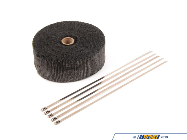Prosport Performance Prosport Fiberglass Exhaust Wrap - Black - 2" x 50' HEA-WRAPKIT-BLK