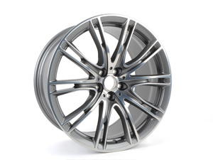 Genuine BMW Light Alloy Rim Ferricgrey - 36117850584