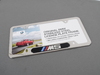 Genuine BMW M5 License Plate Frame Silver Polished - (NO LONGER AVAILABLE) 82120149104 View 3