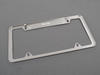 Genuine BMW M5 License Plate Frame Silver Polished - (NO LONGER AVAILABLE) 82120149104 View 4