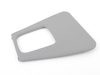 Genuine BMW Depositing Box Bottom Panel - Silver Gray - E34 51168138047 View 1