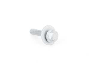 High-Strength Flanged Hex Head Screw, Class 10.9 Steel, M8 x 1.25 mm Thread, 40 mm Long