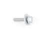 Genuine Volkswagen Audi High-Strength Flanged Hex Head Screw, Class 10.9 Steel, M8 x 1.25 mm Thread, 40 mm Long N91066901 View 3