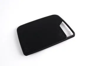 Genuine BMW Anthracite Rear Speaker Cover - Left - E46 323Ci 325Ci 328Ci 330Ci M3