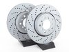 Zimmermann Front Cross-Drilled & Floating Brake Rotors -E46 M3 US/Euro 34112282801-ZIMM View 3