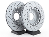 Zimmermann Front Cross-Drilled & Floating Brake Rotors -E46 M3 US/Euro 34112282801-ZIMM View 5