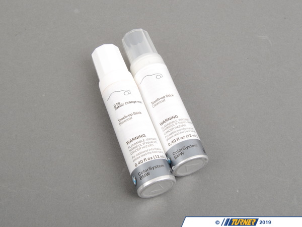 Genuine BMW Sakhir Orange Metallic Touch Up Paint Stick - B50 51912405120