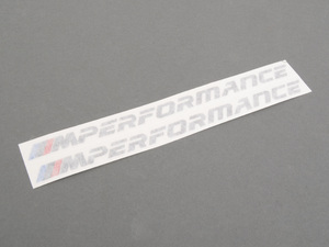 Genuine BMW M Performance Decal - Pair - F87 M2, G30 G32