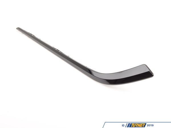 Genuine BMW Genuine BMW F3X F8X Accent Molding, Front Left - Schwarz Hochgl. 51417389535