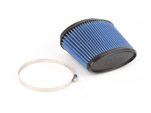 aFe MagnumFlow Universal Clamp-on Air Filter P5r (7"x3")F x (8-1/4"x 4-1/4")B x (7"x 3")T x 5-1/2"H