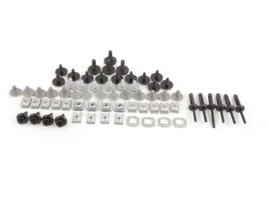 Genuine BMW Front bumper hardware kit - E90, E91, E92, E93
