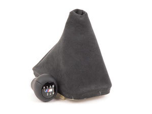 Manual BMW Shift Knob - ZHP Style Weighted Anatomic - 5 or 6 Speed Pattern