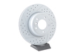Zimmermann Front Brake Rotor - Priced Each - Drilled and Slotted, E8X 135i 34116786392 View 1