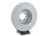Zimmermann Front Brake Rotor - Priced Each - Drilled and Slotted, E8X 135i 34116786392 View 3