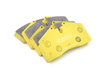 Pagid Racing StopTech Calipers ST40 ST45 - Race Brake Pad Set - Pagid RS19 Yellow - (NO LONGER AVAILABLE) TMS2519 View 2