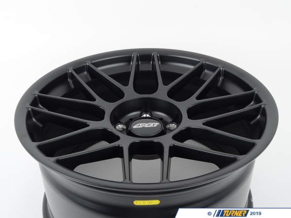 APEX Wheels 19" APEX ARC-8 Staggered Wheel Set - Satin Black arc8199h10sbKT