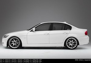 APEX EC-7 19x9.5" ET33 Anthracite Wheel 22.5lbs
