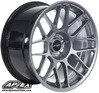APEX Wheels APEX ARC-8 18x10" ET25 Hyper Black Concave Wheel 19.95lbs ARC81810ET25HBK View 5