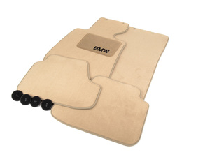 Genuine BMW E93 Floor Mat Set - 2007+ 3 Series Convertible