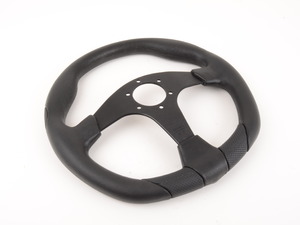 MOMO Quark Steering Wheel - Black 350mm 