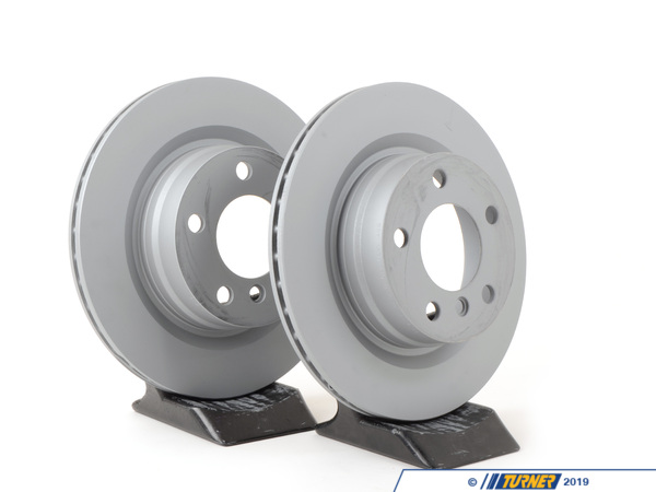Zimmermann Rear Zimmermann Coated Brake Rotors (300x20) - F22 228, F3X 320i/328i/428i, F33 428i/428iX ULEV (Pair) 34216792227zKT