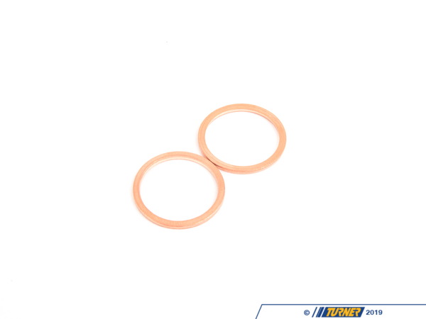 Genuine BMW Oil Drain Plug Gasket - Set Of 2 07119963308KT