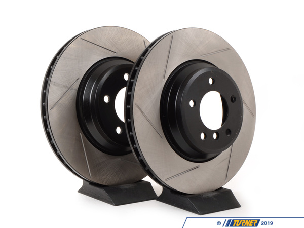 StopTech Gas-Slotted Brake Rotors (Pair) - Front - E9x 335i / 335xi / 335d 34116770729GS