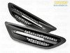 AUTOTECKNIC Black Fender Side Grill Set - F10 M5 BM-0073-MB View 6