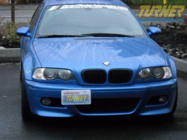 GMG Motorsports No Holes License Plate Bracket - E46 M3, E60 including M5 - (NO LONGER AVAILABLE) G-BMW80