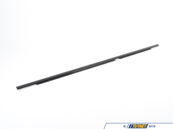 Genuine BMW Genuine BMW Outer Weatherstrip, Right Glanzschwarz - 51348257704 - E53 51348257704