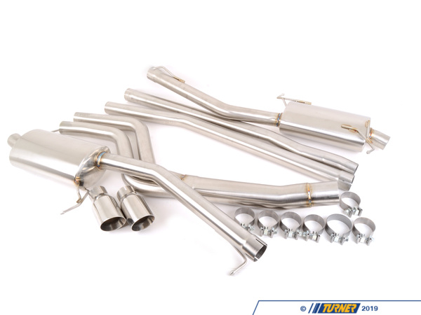 AFE aFe MACH Force-Xp 2-1/2in Stainless Steel Down-Pipe Back Exhaust System - F10 535i 2011-2015 49-36308