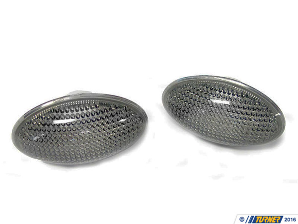 Depo Fender Mounted Turn Light Smoked - Priced As Set 882-1403P-U-S 8821403PUS