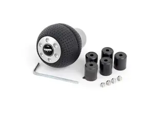Momo Race Airleather Shift Knob - Black
