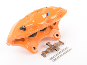 Brake Caliper Housing - Orange - Left - "M Performance" - F22, F23, F30, F31, F32, F33, F34, F36