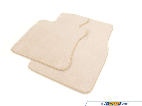 Genuine BMW Genuine BMW Floor Mat Velours Driver Sid - 51479117357 - Creambeige 51479117357