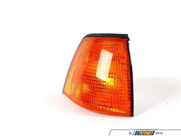 Genuine BMW Right Front Turn Signal - Amber - E36 318i, 325i, 328i M3 - Sedan 63138353280