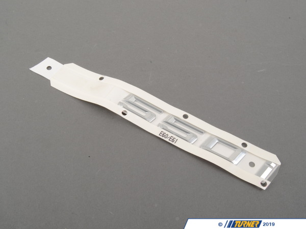 Genuine BMW Model Emblem - 550I - E60 51147164137