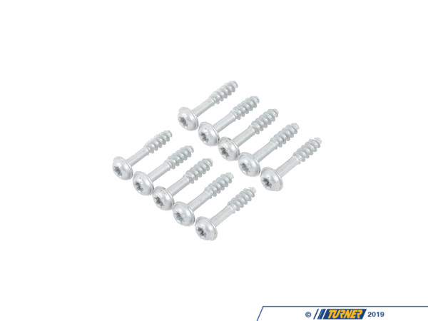 Genuine BMW Securing Screw - Pack Of 10  13717545438KT