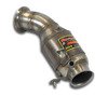 Supersprint Supersprint Turbo Downpipe - 100-Cell Metallic Sport Cat (118mm Inlet) - F2X M235, F3X 335/435, F87 M2  988621 View 6