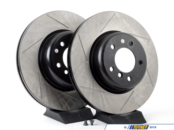 StopTech Gas-Slotted Brake Rotors (Pair) - Front - E82 135i - (NO LONGER AVAILABLE) 34116778647GS
